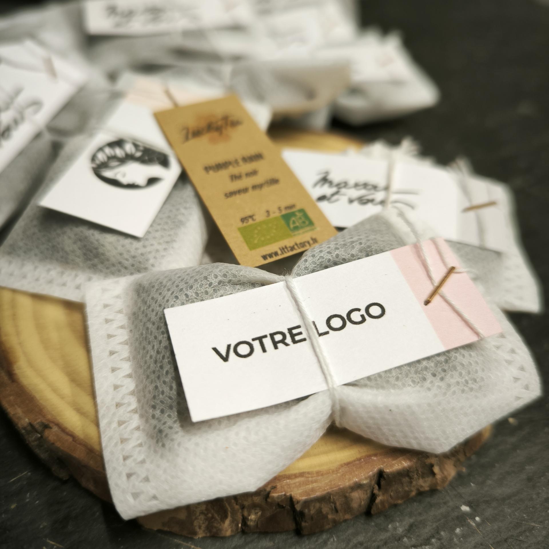 Infusette personnalisée teashop and co thé bio