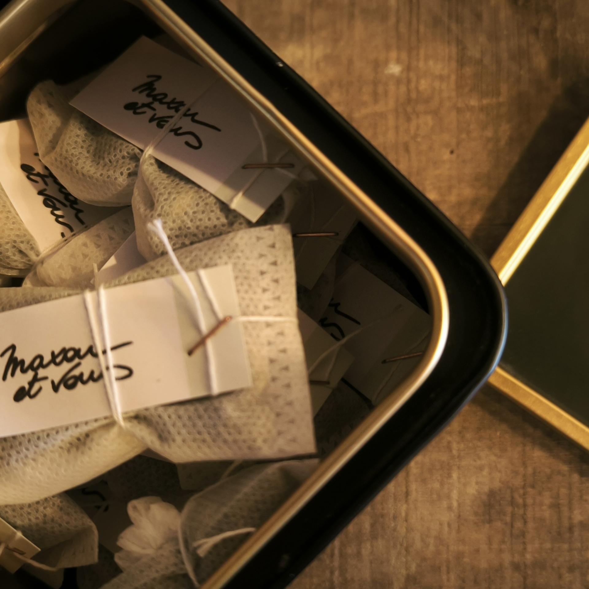 Infusettes sur mesure the bio teashop rouen