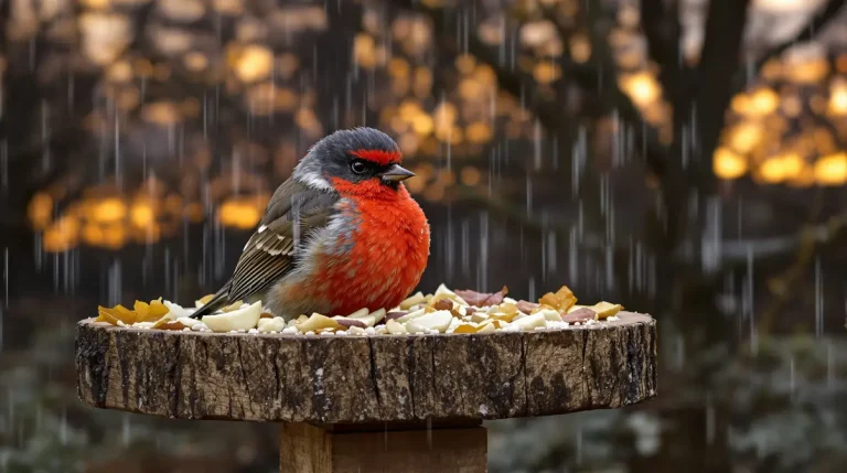 Rouges-gorges au jardin : ce soir, sortez dehors cet aliment de base à 3 centimes, que presque tous les jardiniers oublient
